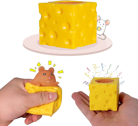 Pop Up Mouse In The Cheese Squeeze - Assorted Styles