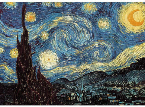 "THE STARRY NIGHT" - 1000 Pieces Jigsaw Puzzle
