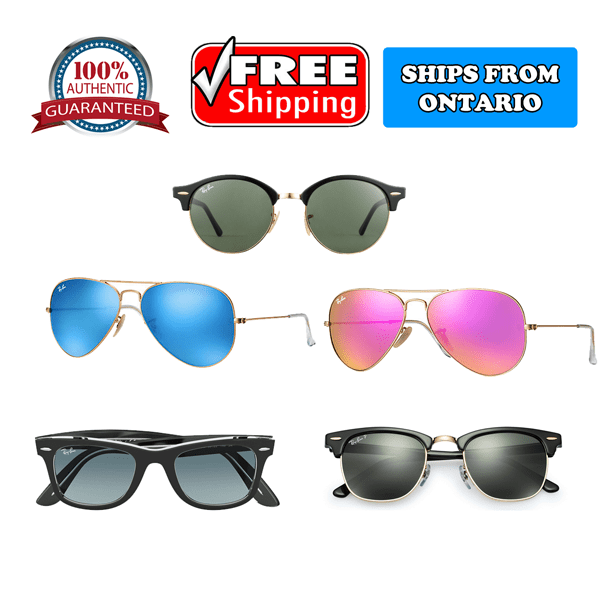 100% Authentic Ray-Ban Sunglasses for Men & Women