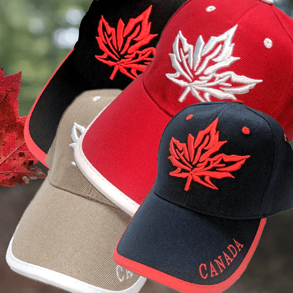 6 Pieces, 12 Pieces or 24 Pieces Limited Edition Canada Souvenir Hats