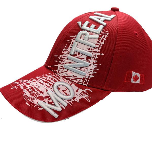 Apparel - Canada Limited Edition X-Treme Montreal Scribble Logo Stitched & Embroidered Baseball Cap - 4 Colours Available!