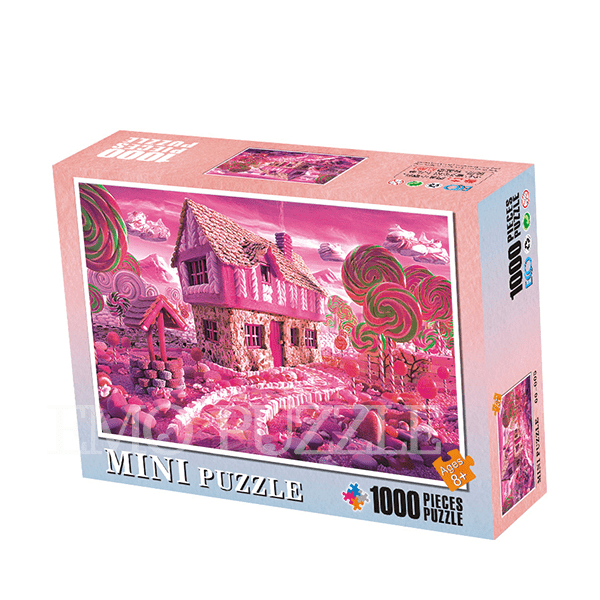 "House of Candies" 1000 Pieces Mini Jigsaw Puzzles