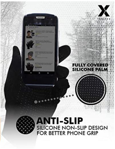 Winter Glove With Grip Dots