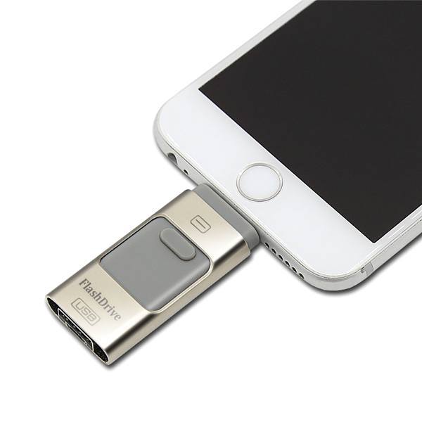 Electronics - Multi-Functional Flash Drive Compatible With IOS / Android / Windows Devices - 16 Or 32GB