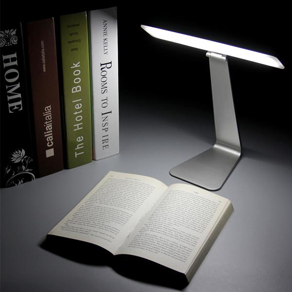 Home - Ultra-Thin Minimalist USB Desk Lamp With Smart Touch Dimmer And Built-In Battery