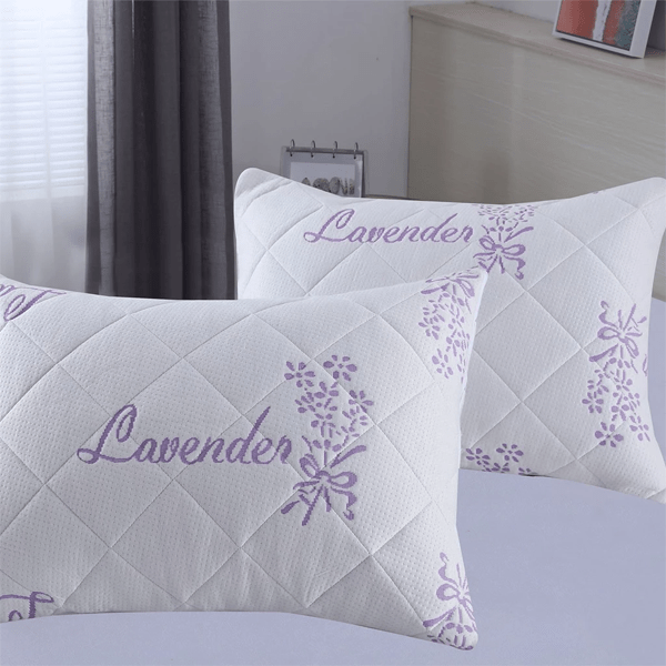 2 Pack Lavender Infused Bamboo Pillow