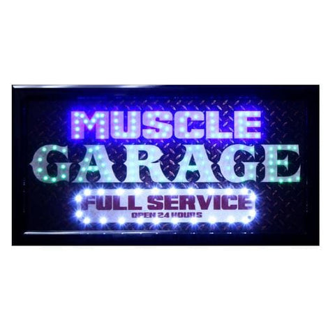LED Signs - Muscle Garage