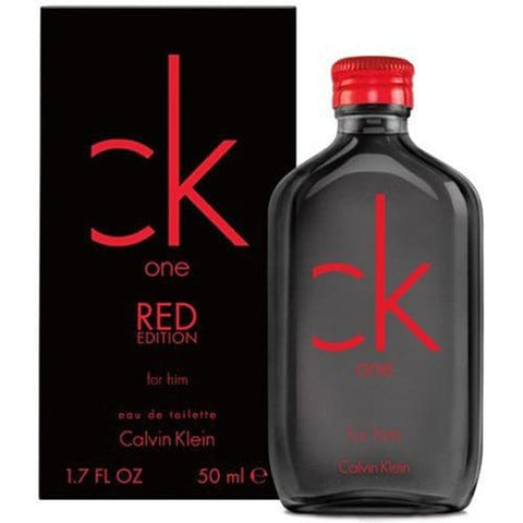Calvin Klein Limited Edition "CK ONE - RED Edition" Eau De Toilette Perfume For Him