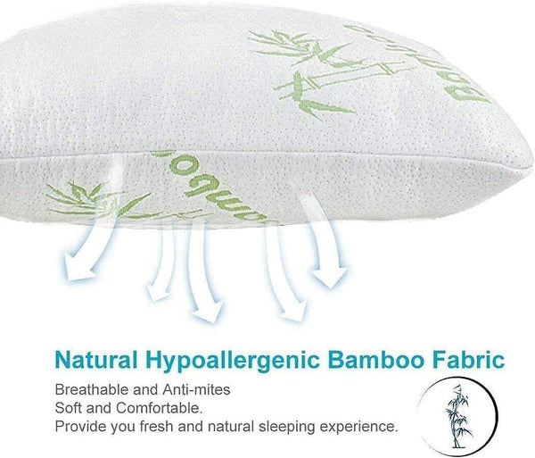 Hypoallergenic Bamboo Memory Foam Pillows