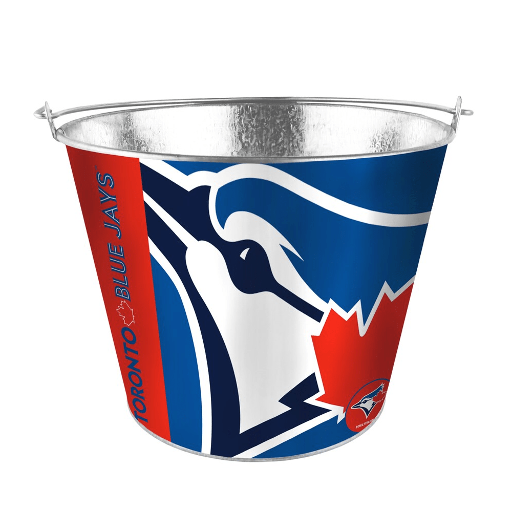 Blue Jays Galvanized Metal Bucket