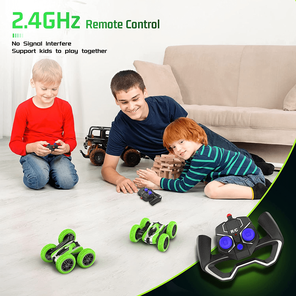 Rotating RC Stunt Car