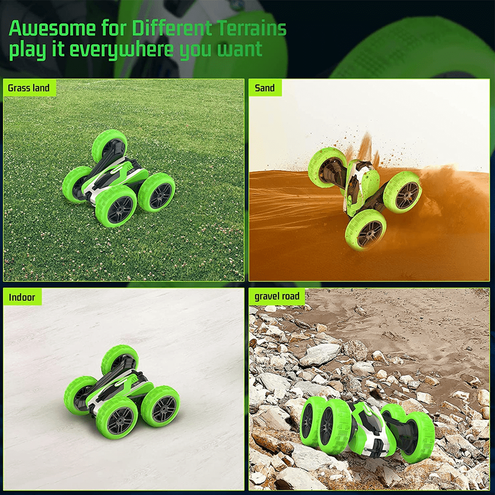 Rotating RC Stunt Car