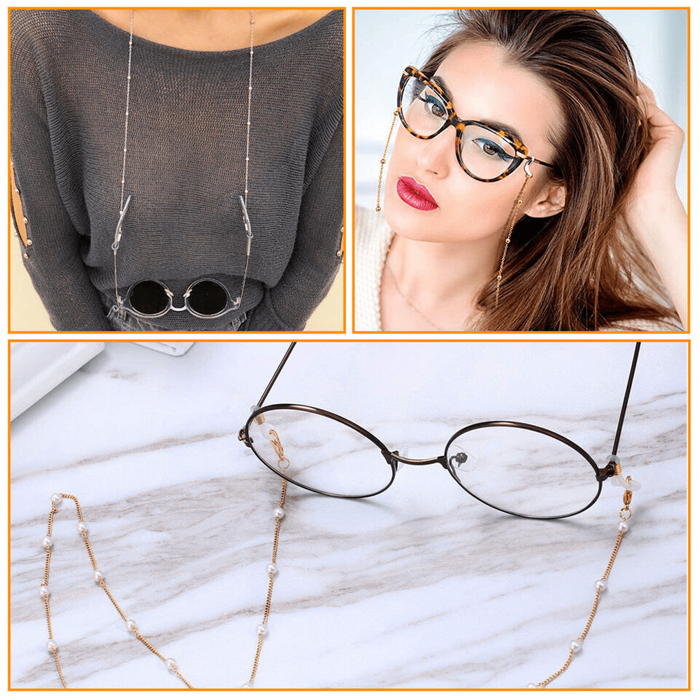 6 PIECE BOHO-CHIC EYEGLASS CHAIN LANYARD