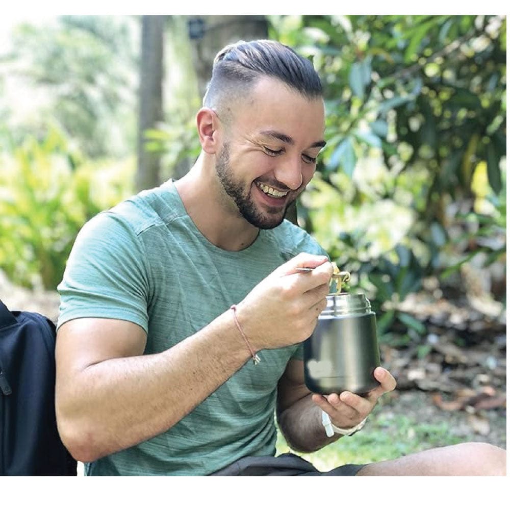 Zoom Insulated Thermos Food Jar 17oz, BPA Free, Keeps Food Hot or Cold for Hours Leak-Proof Lid