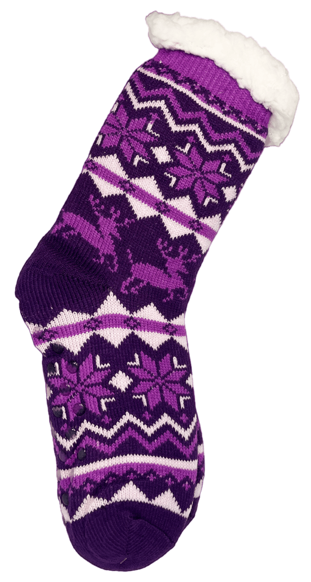 REINDEER WINTER SHERPA THERMAL SOCKS