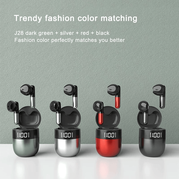 Touch Control Ultra Compact Wireless Bluetooth Earphones