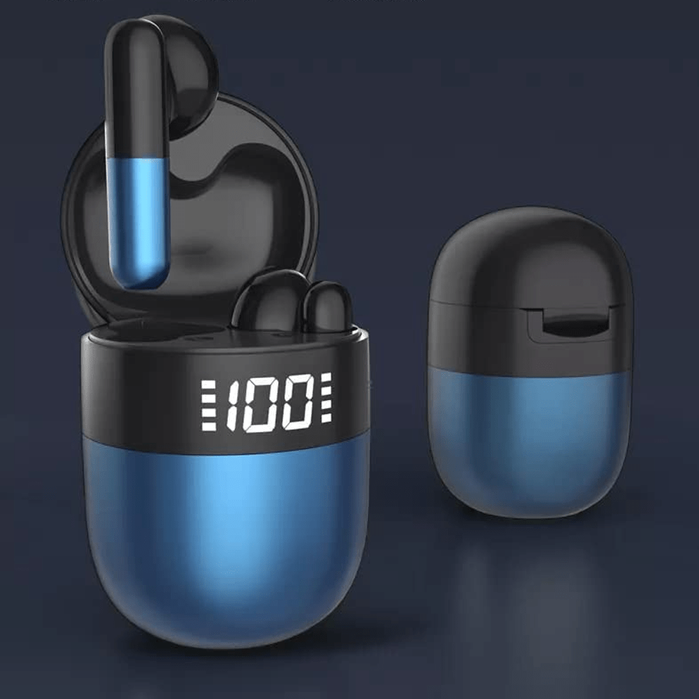 Touch Control Ultra Compact Wireless Bluetooth Earphones