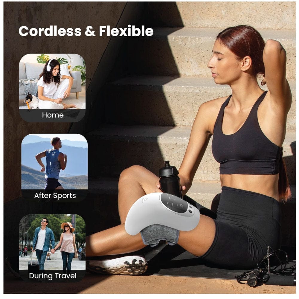 Electric Knee Massager Heating Knee Pad Air Compression Massager Infrared Therapy Joint Arthritis Physiotherapy Knee Brace