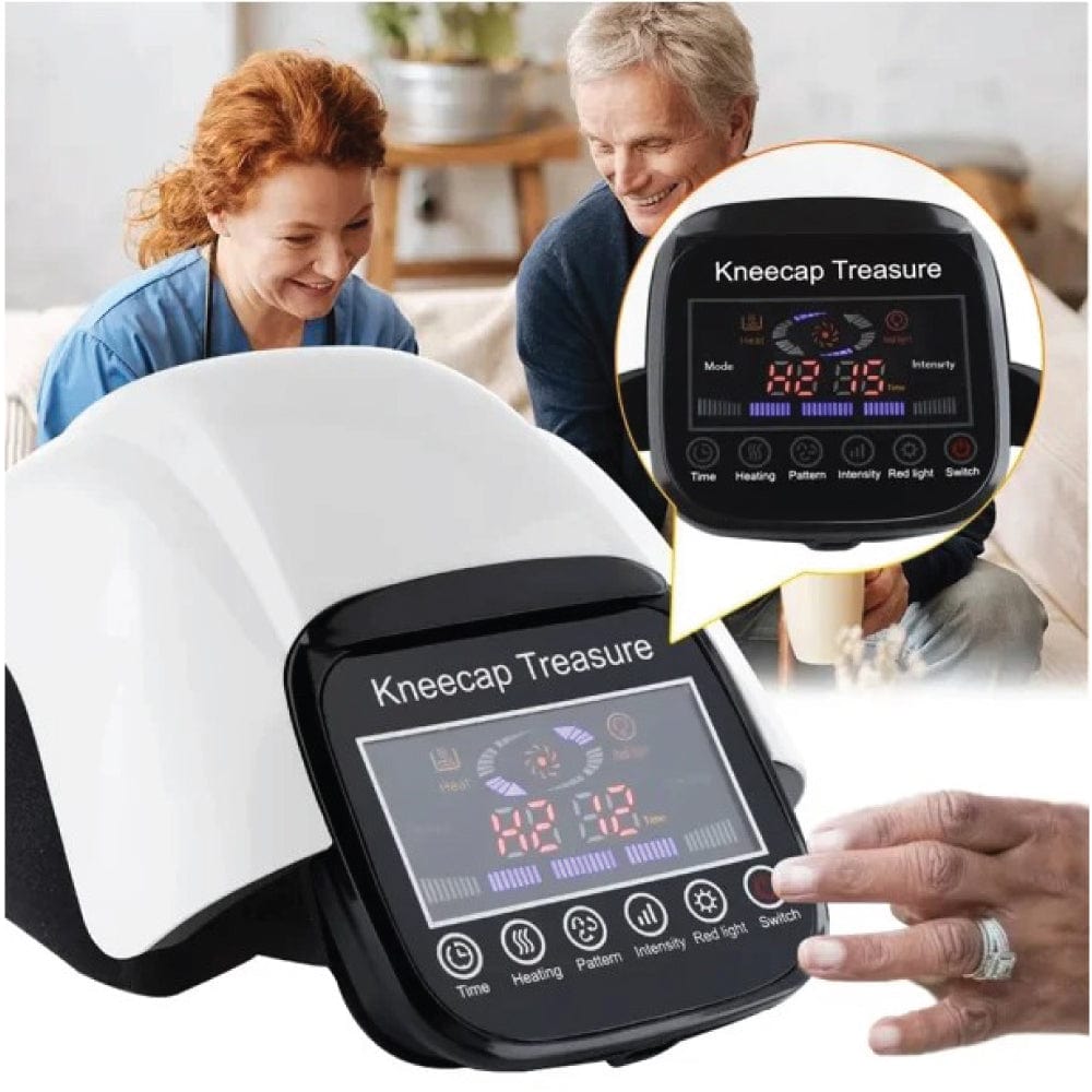 Electric Knee Massager Heating Knee Pad Air Compression Massager Infrared Therapy Joint Arthritis Physiotherapy Knee Brace