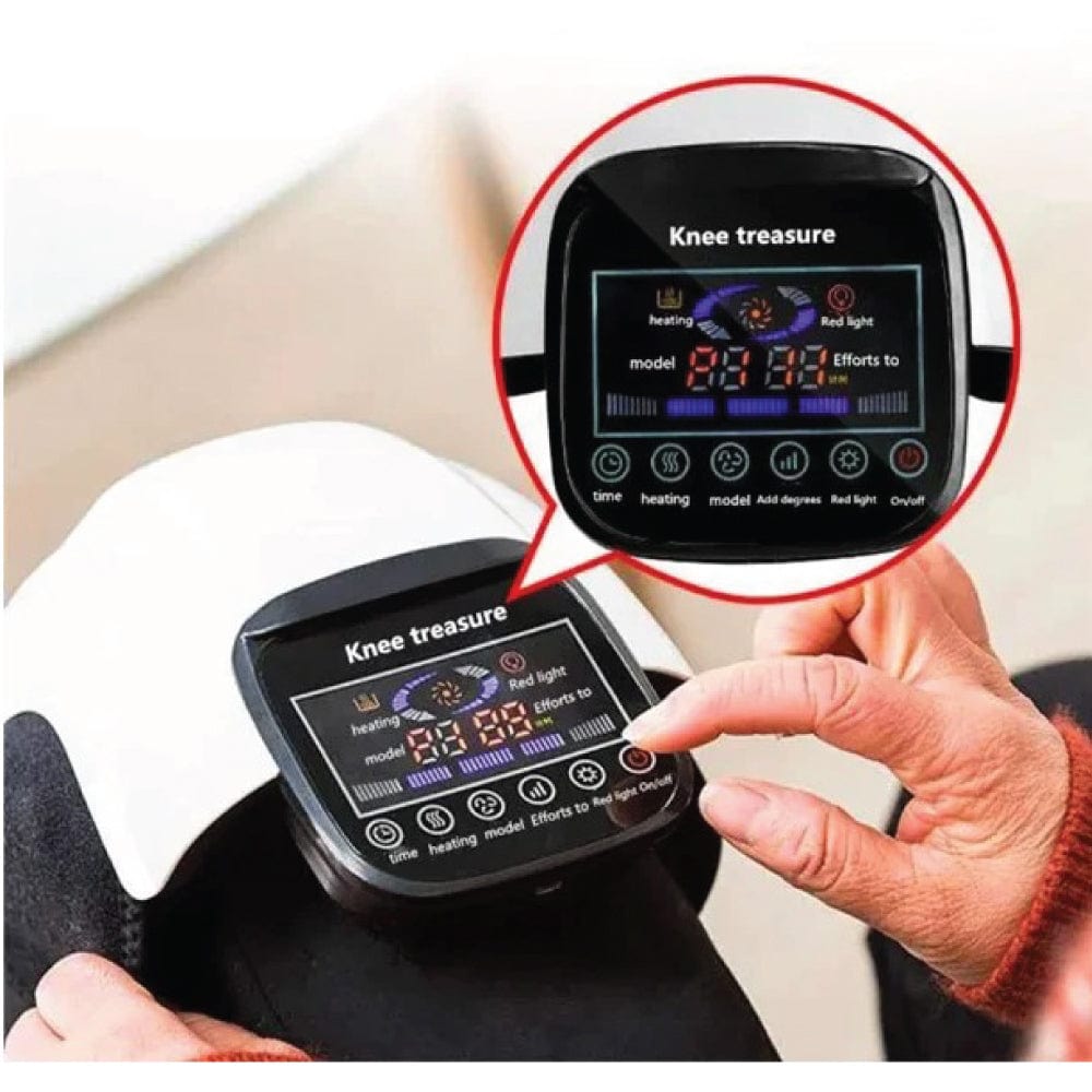 Electric Knee Massager Heating Knee Pad Air Compression Massager Infrared Therapy Joint Arthritis Physiotherapy Knee Brace