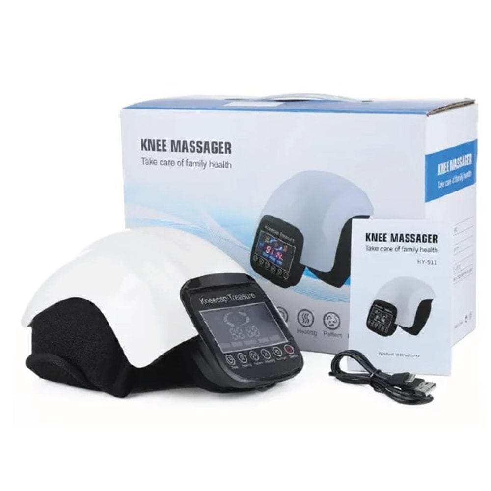 Electric Knee Massager Heating Knee Pad Air Compression Massager Infrared Therapy Joint Arthritis Physiotherapy Knee Brace