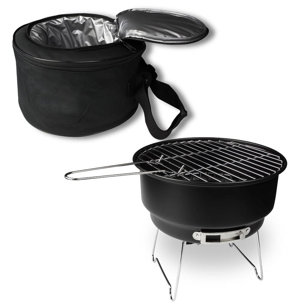 Portable BBQ Grill With Cooler Bag
