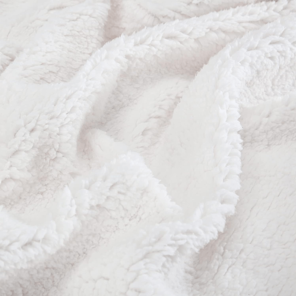 COZY PLAID FLEECE FLANNEL PLUSH MICROFIBER BLANKET 78
