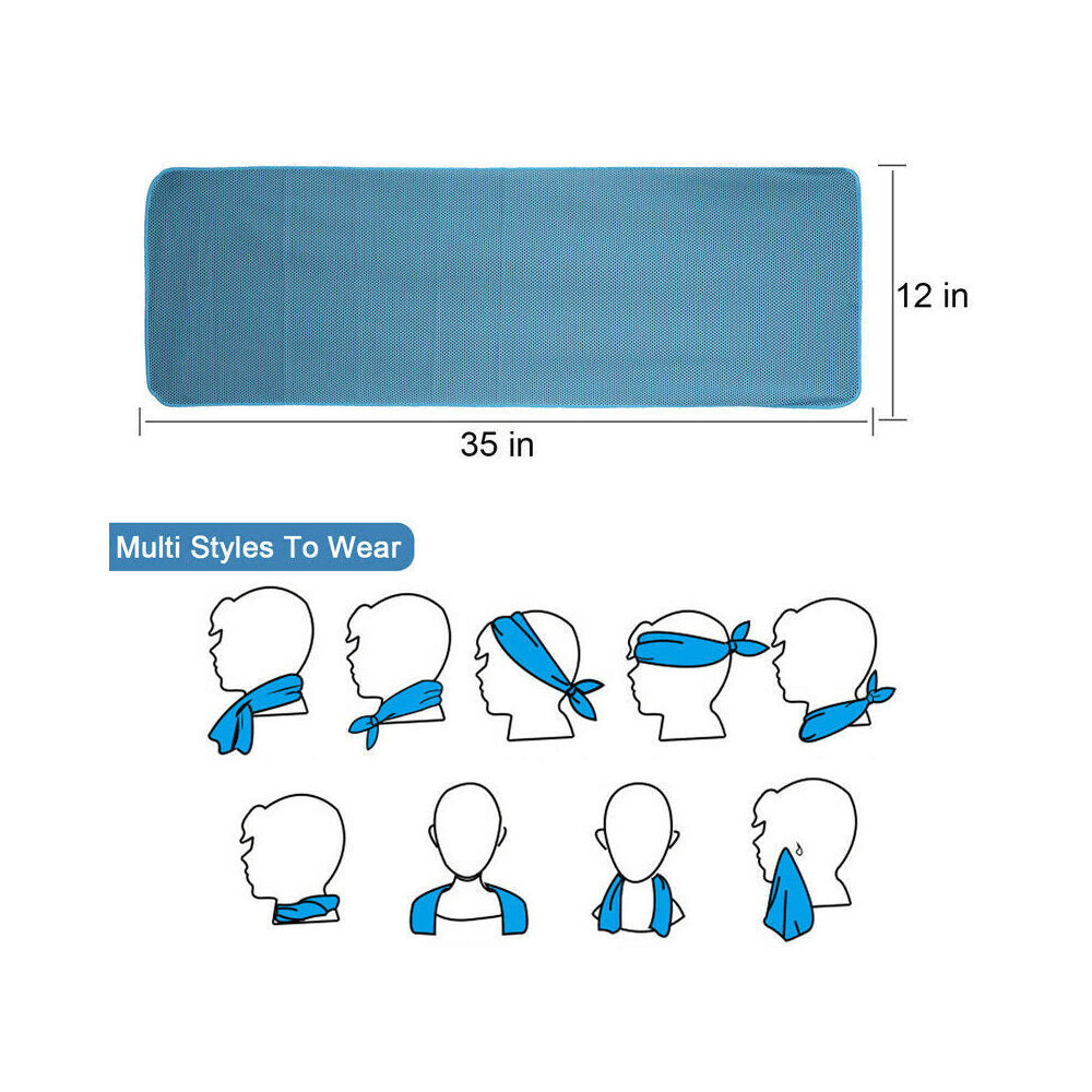 2 Pack Cooling Towels