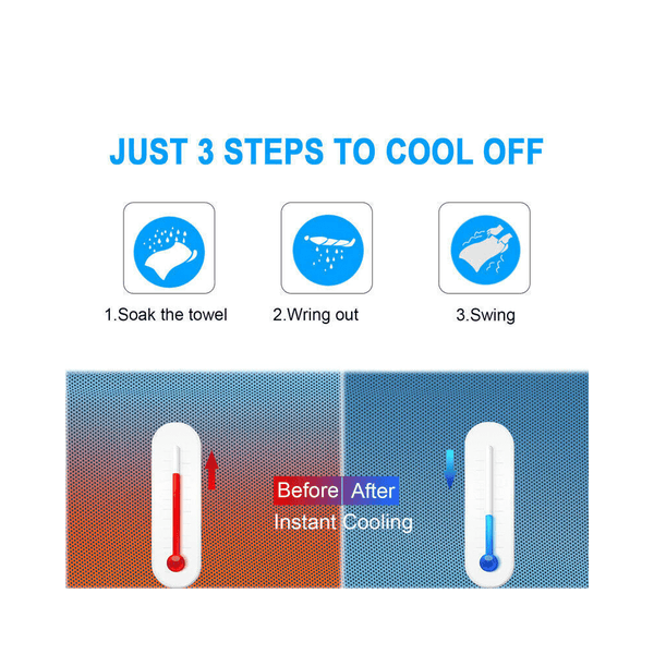 2 Pack Cooling Towels