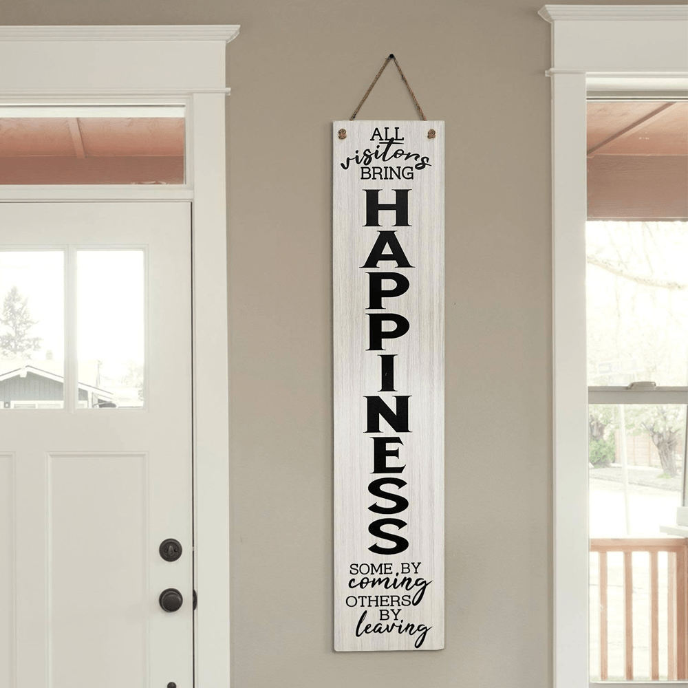 Double-sided Hanging and Leaning Wall Sign