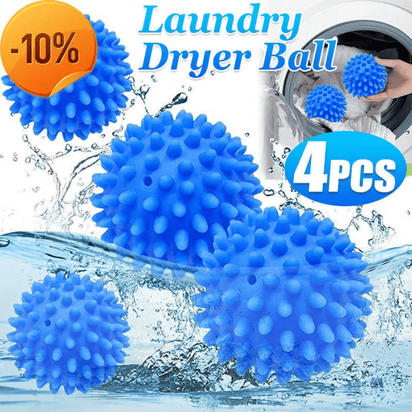 4 Pieces Eco-Friendly Fabric Softening & Revitalizing Dryer Balls
