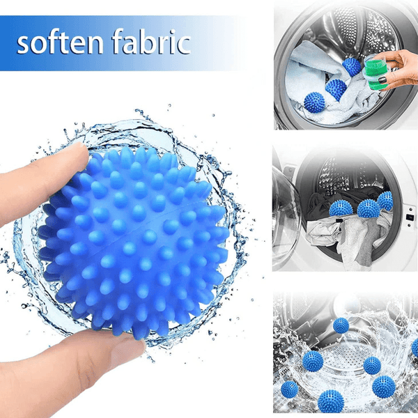 4 Pieces Eco-Friendly Fabric Softening & Revitalizing Dryer Balls