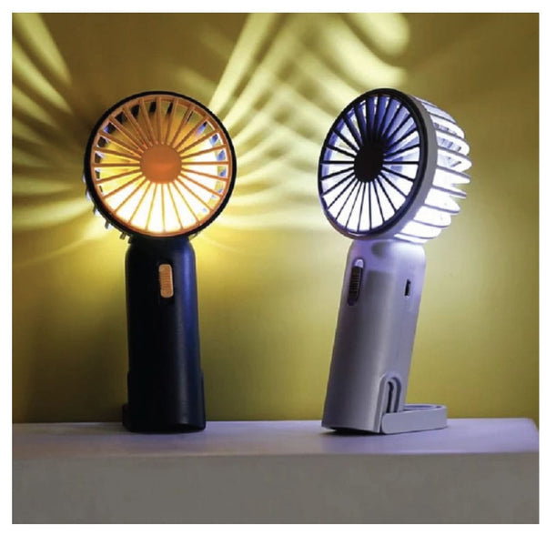 MINI HAND FAN RECHARGEABLE, USB INCLUDED