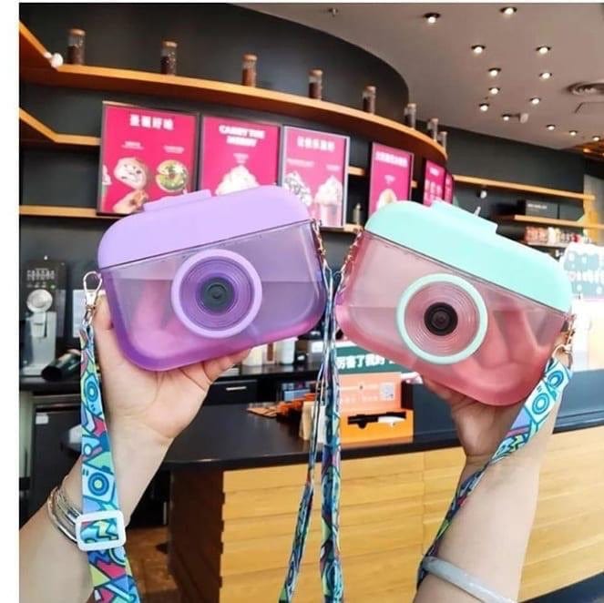 400 ml Camera Sippy Bottles