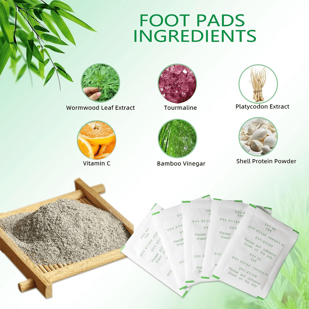 100 Pieces Foot Detox Patches