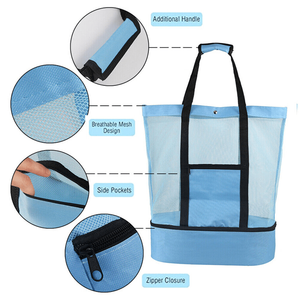 Large Capacity Beach & Picnic Tote Bag