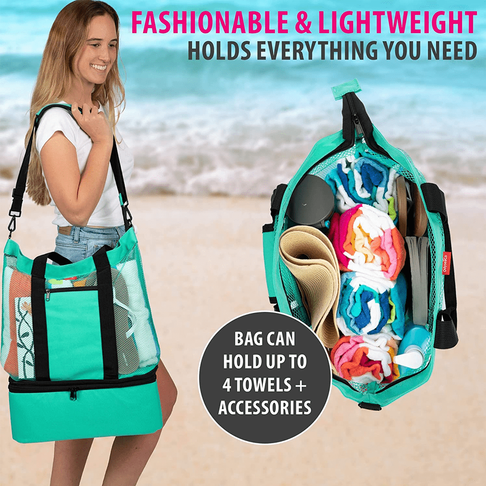 Large Capacity Beach & Picnic Tote Bag