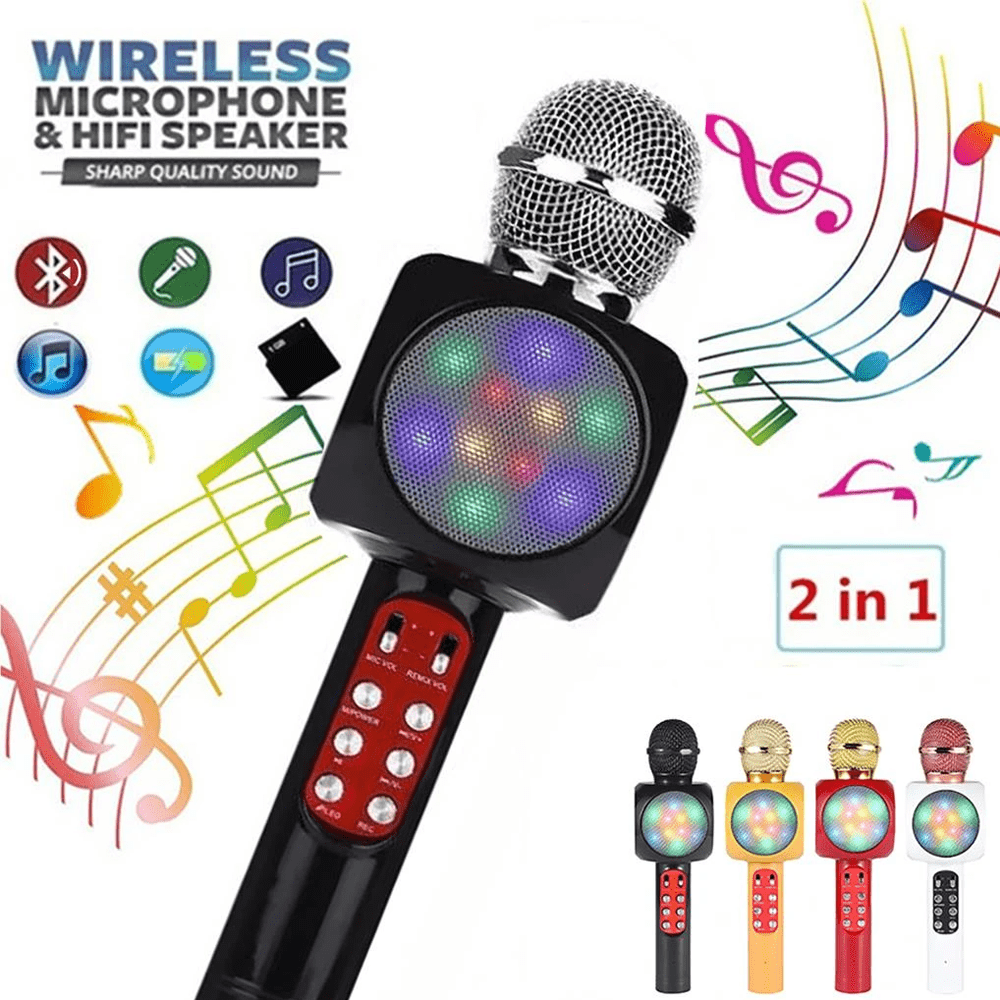 2-In-1 Wireless Microphone & Hifi Speaker
