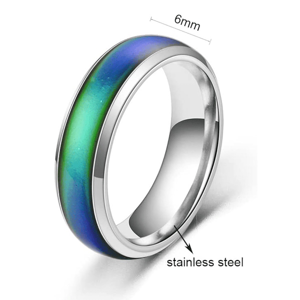 Buy 1 Get 1 Free Temperature Sensitive Color Changing Mood Ring