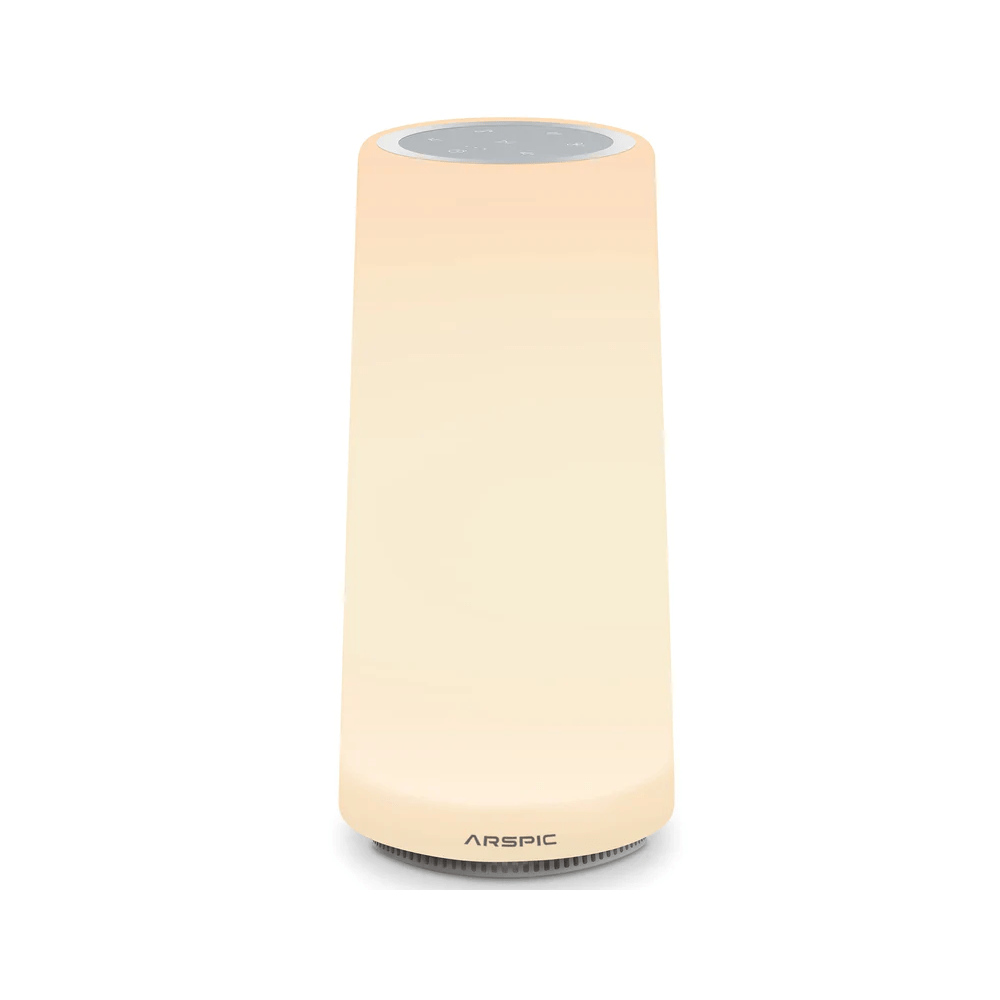 White Noise Dimmable Night Light with Touch Sensor
