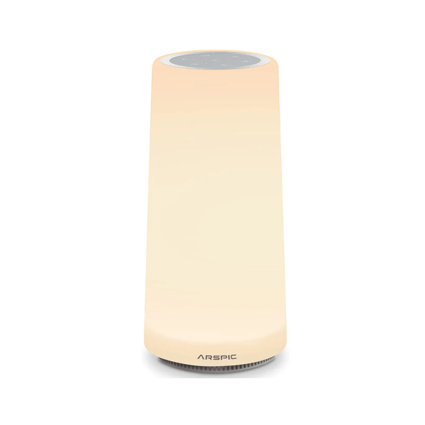 White Noise Dimmable Night Light with Touch Sensor