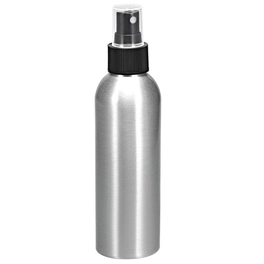 Deals Club 2PCS 80z Aluminium Spray Bottle with Black Fine Mist Sprayer Empty Refillable Container Travel Bottle for Kitchen Bathroom or Plants Water Sprayer