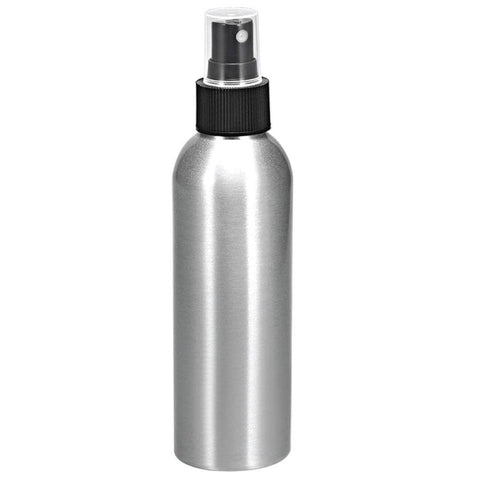 Deals Club 2PCS 80z Aluminium Spray Bottle with Black Fine Mist Sprayer Empty Refillable Container Travel Bottle for Kitchen Bathroom or Plants Water Sprayer