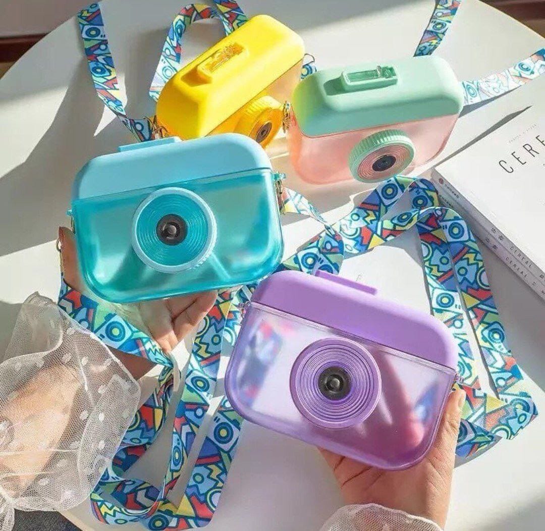 400 ml Camera Sippy Bottles