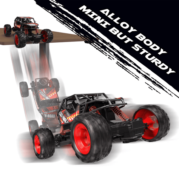 Remote Controlled Monster Truck with Metal Shell