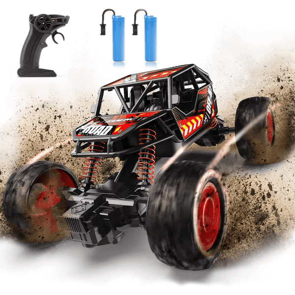 Remote Controlled Monster Truck with Metal Shell