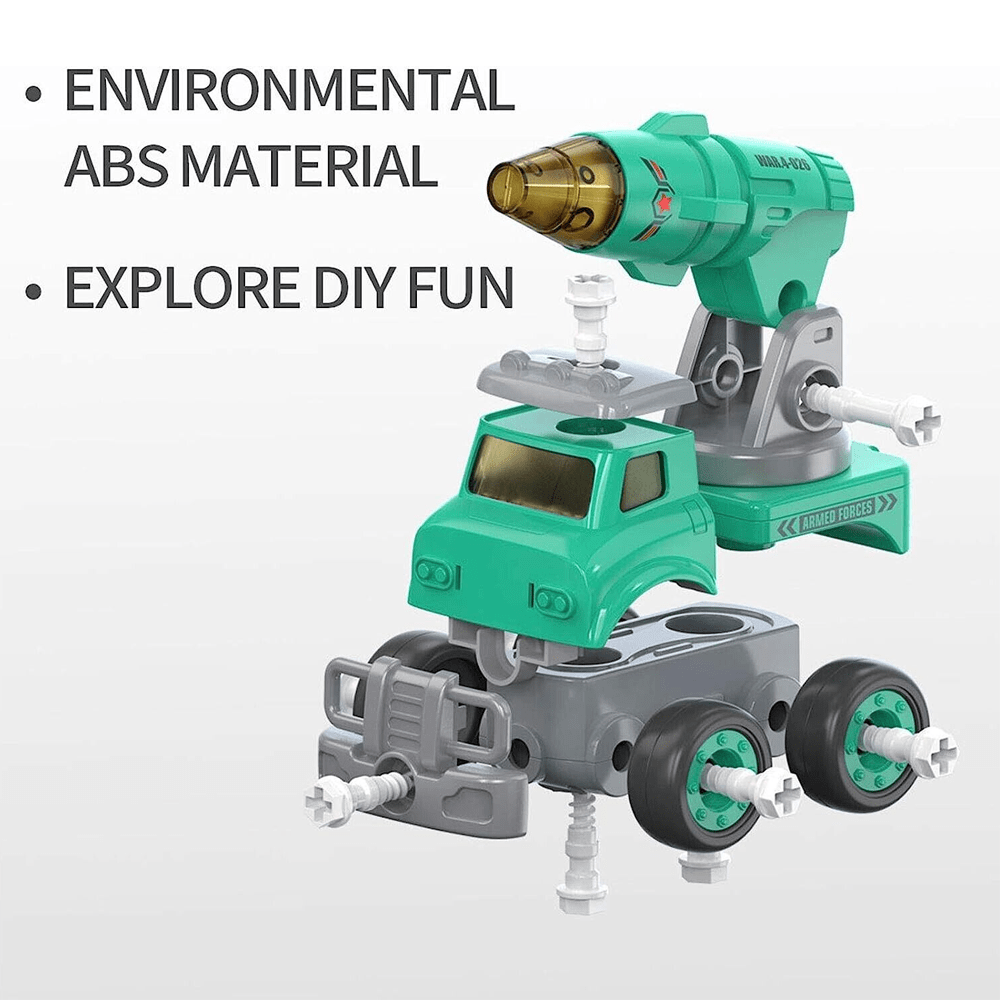 5 IN 1 PEACE DEFENDER ROBOT STEM TOY, 5 TRUCKS THAT TRANSFORM INTO GIANT ROBOT