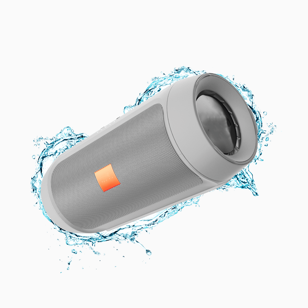 Charge 2+ Splashproof Wireless Portable Speaker with Subwoofer…