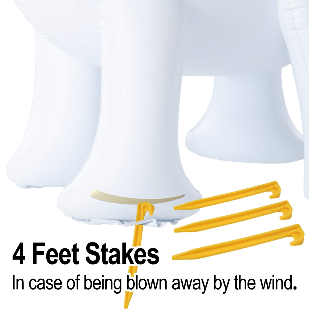 Giant Rainbow Unicorn Inflatable Sprinkler