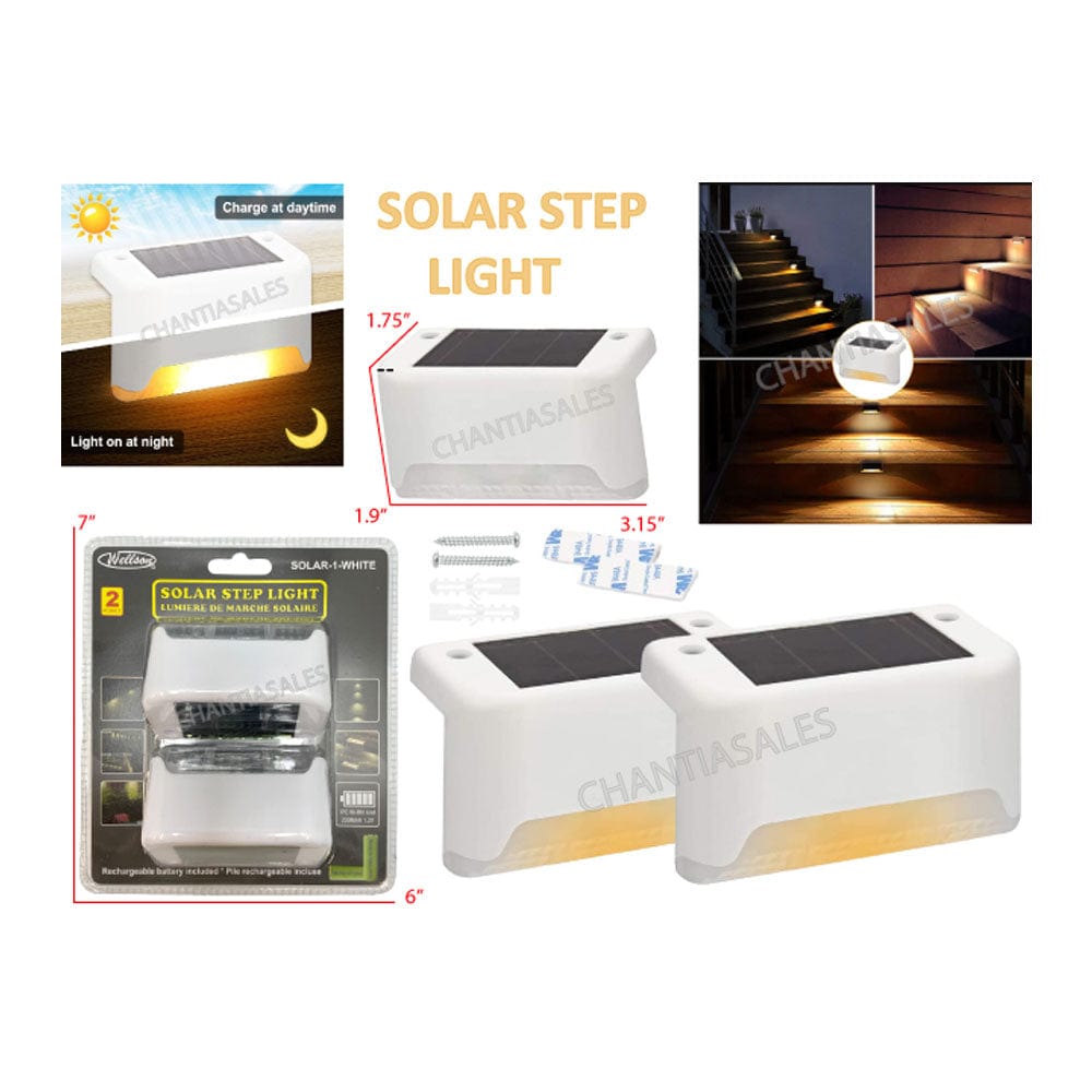 12 Pack Solar - Powered Deck Lights